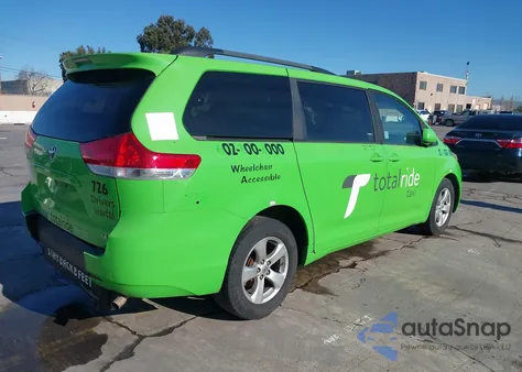 2014 Toyota Sienna Le V6 8 Passenger from USA, damaged, VIN 5TDKK3DCXES475099
